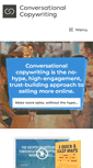 Mobile Screenshot of conversationalcopywriting.com
